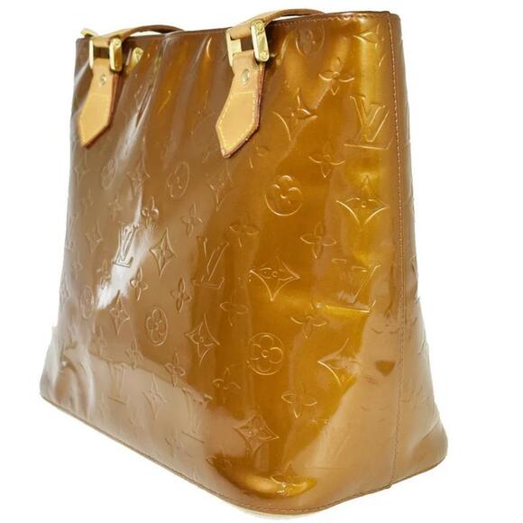Louis Vuitton Houston Shoulder Bag Monogram Bronze Vernis Leather Tote (LVXX165) - Picture 2 of 11